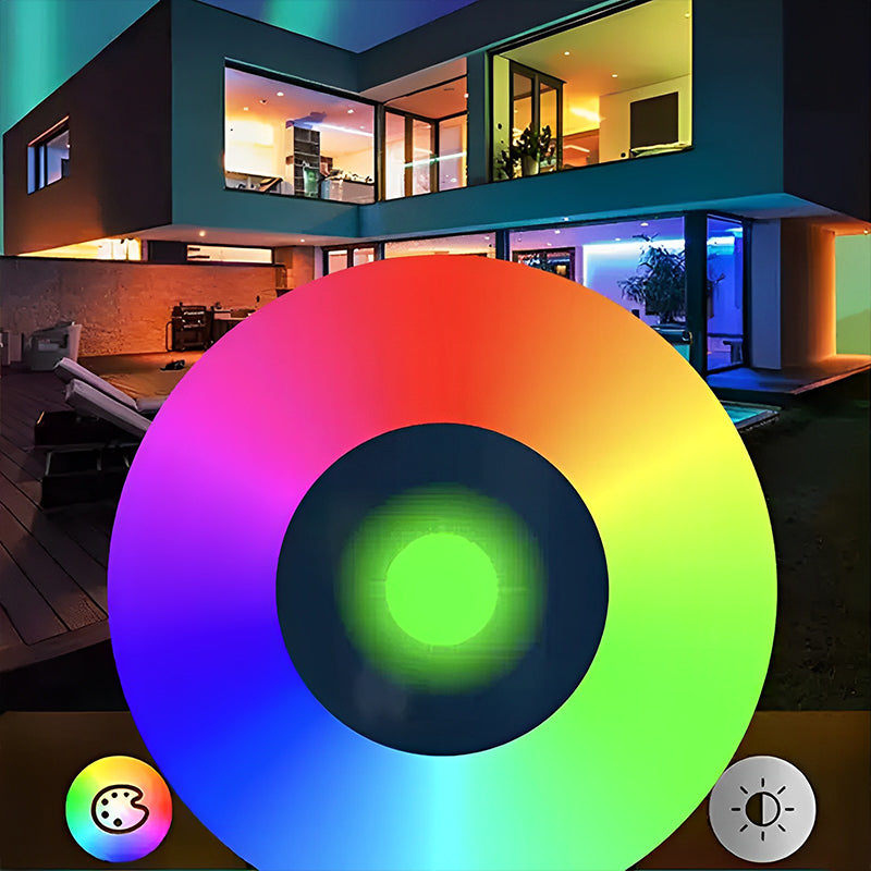 Color-Changing LED String Lights with Remote Control & Music Sync Mode for Indoor & Outdoor Use | Thomler