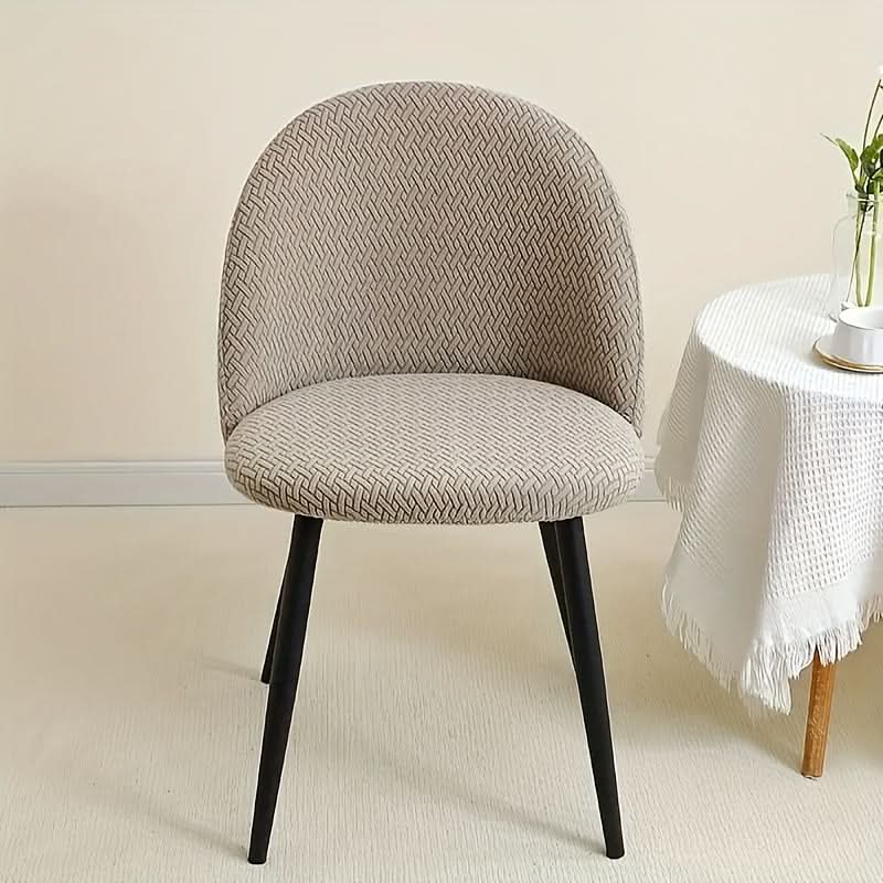 Stretch Dining Chair Slipcovers - Removable Washable Seat Protectors for Kitchen & Dining Room Furniture, Fitted Elastic Chair Covers for | Thomler