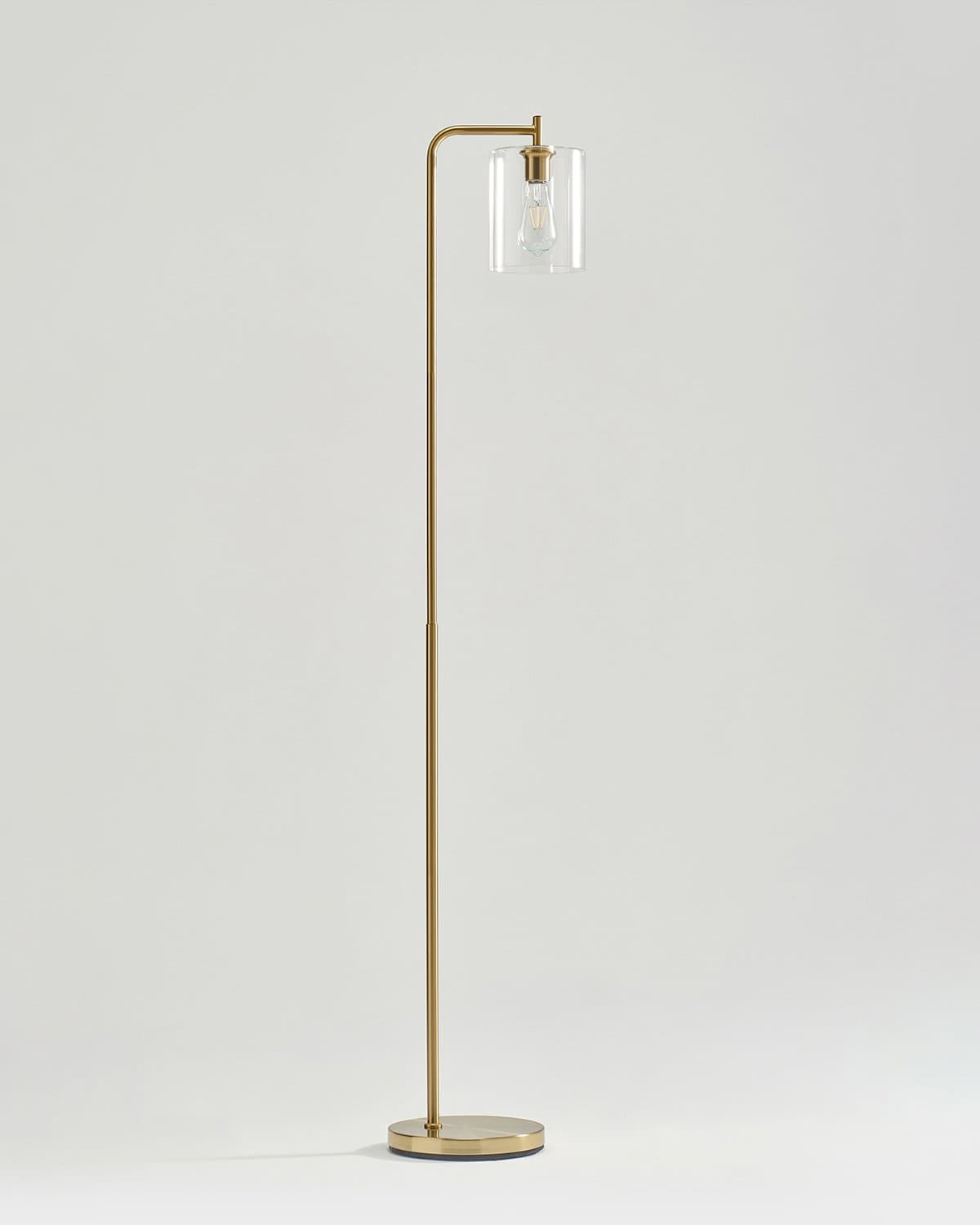 Vloerlamp Messing Modern Glas LED 168cm Minimalistische Staande Lamp Woonkamer
