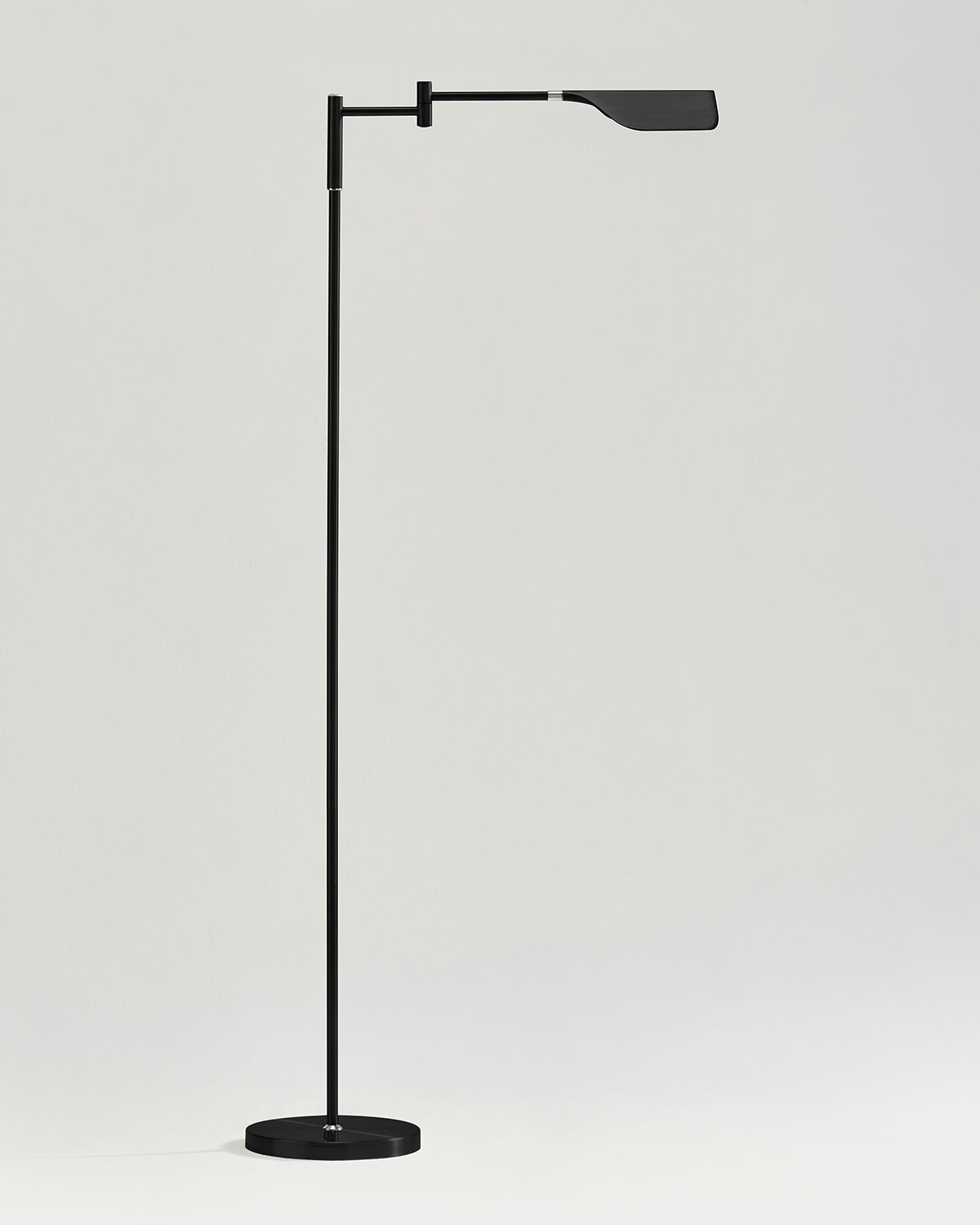 Vloerlamp LED Blad Design Minimalistisch 135cm Dimbaar Metaal | Sansoti