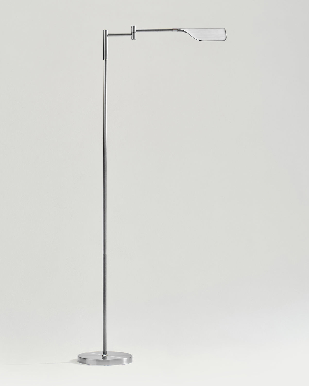 Vloerlamp LED Blad Design Minimalistisch 135cm Dimbaar Metaal | Sansoti
