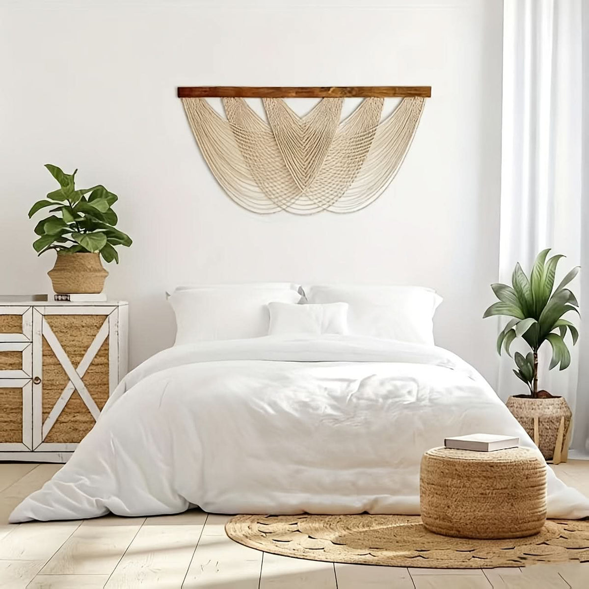 Handwoven Cotton Tapestry – Boho Wall Hanging for Modern Living Spaces | Thomler