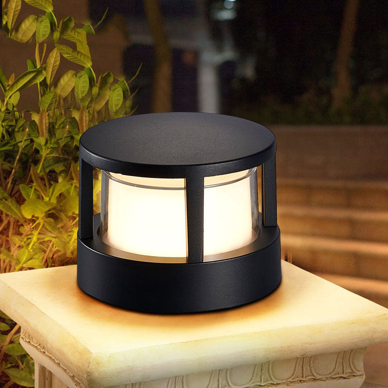 Weatherproof LED Outdoor Wall Light – Square & Round Industrial Fixture for Patio, Garden, Pathway | Thomler