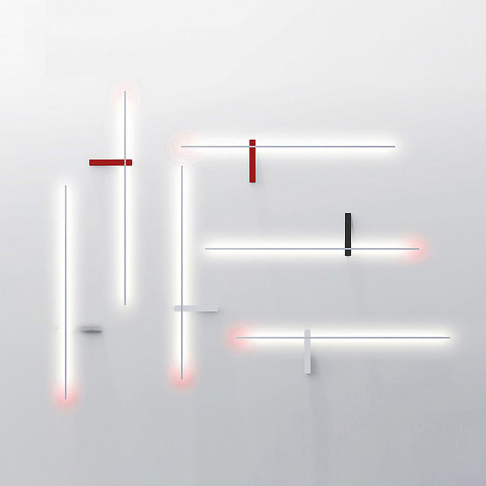 Dual-Tone Linear LED Wall Sconce – Modern Metal & Acrylic Light for Dining Rooms, Living Rooms & Home Offices | Thomler