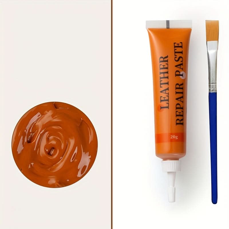 Leather & Vinyl Repair Kit for Couches, Car Interiors & Upholstery – 12 Color Options for Furniture Touch-Ups | Thomler