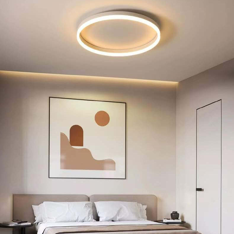 Flush Mount Ceiling Light Iron 19.7 in 30W Adjustable Hallway Living Room Bedroom LED Modern Lighting | Thomler
