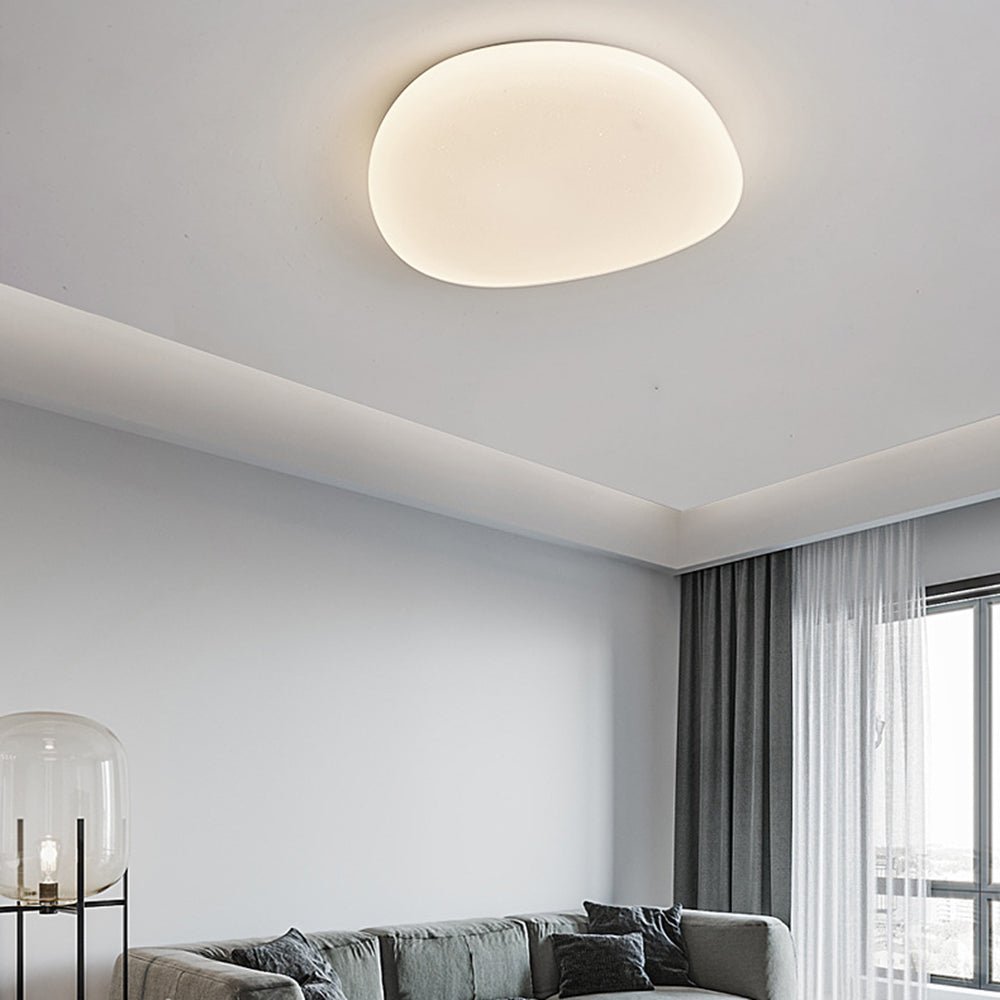 Ceiling Lamp Acrylic LED White 5–10 m² Bedroom Living Room Flush Mount Minimalist Scandinavian Japandi Indoor Light | Thomler