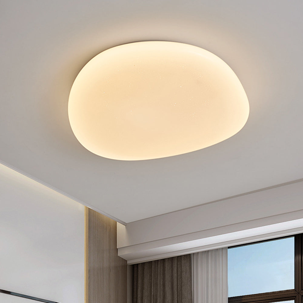 Ceiling Lamp Acrylic LED White 5–10 m² Bedroom Living Room Flush Mount Minimalist Scandinavian Japandi Indoor Light | Thomler