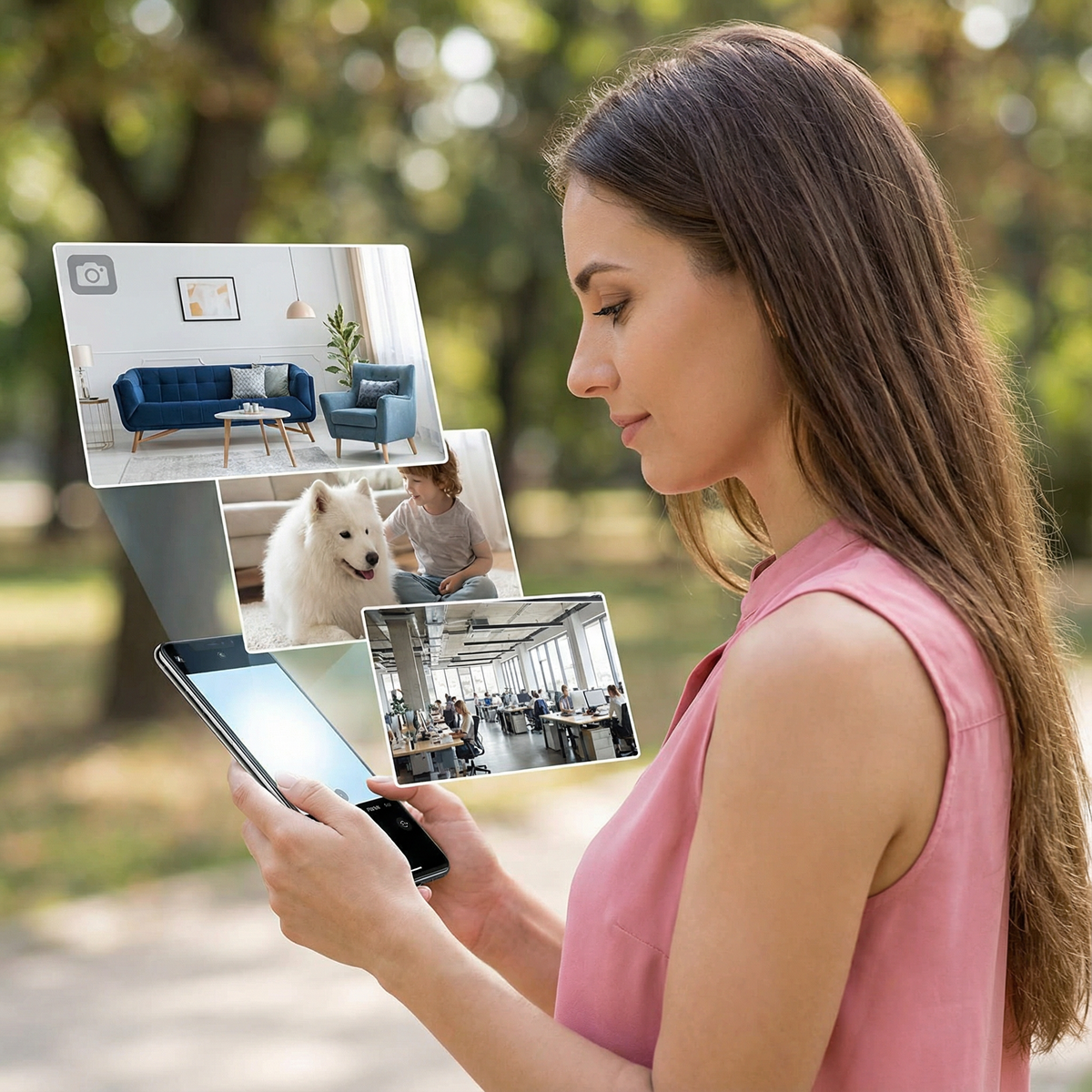 Compact WiFi Home Security Camera with HD Recording and Motion Detection | Thomler