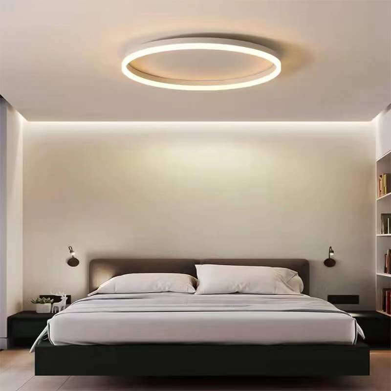 Flush Mount Ceiling Light Iron 19.7 in 30W Adjustable Hallway Living Room Bedroom LED Modern Lighting | Thomler