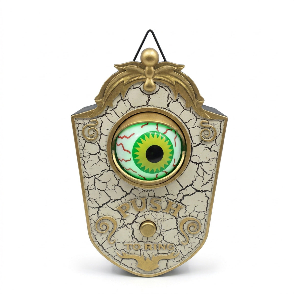 Interactive Halloween Door Greeter with Motion Eye & Sound Effects – Battery Powered | Thomler
