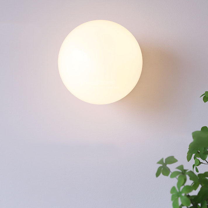 Wall Lamp Iron 7.1 in Modern Pink Beige White Bedside Living Room Bedroom Study LED E26 Light | Thomler