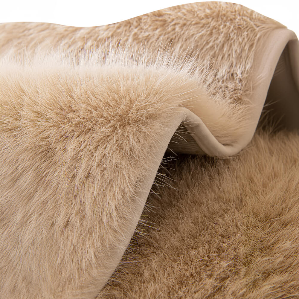 Plush Faux Mink Couch Protector with Grip-Back – Furniture Throw for Living Room Sofa Loveseat Chair Sectional | Thomler