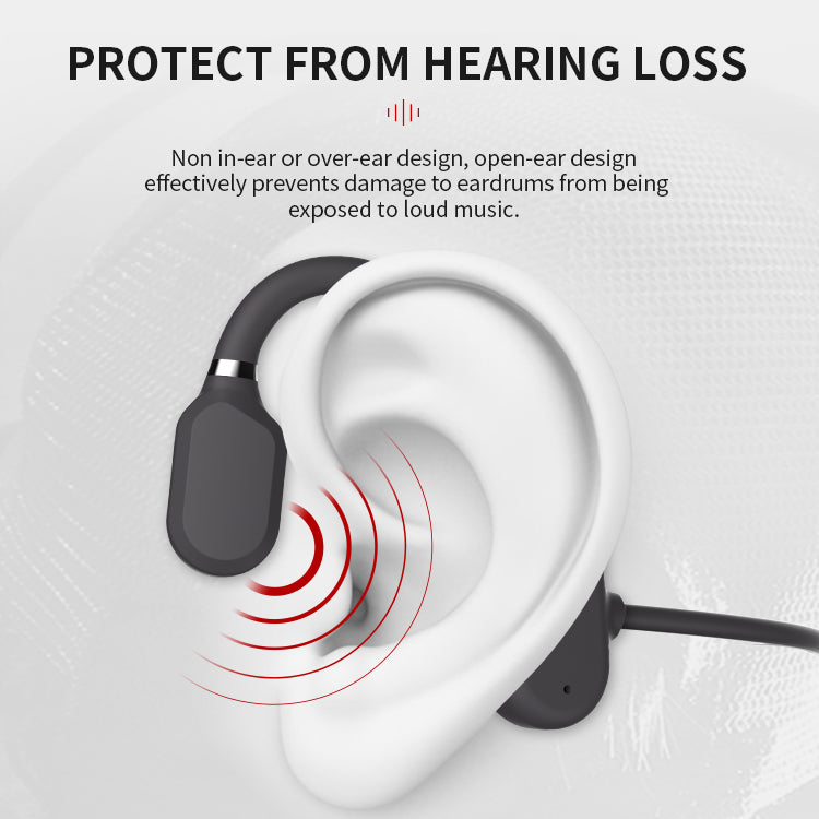 Open-Ear Bluetooth Sports Headset with Built-In Mic for Running & Cycling – Sweatproof Wireless Design for Active Lifestyles | Thomler