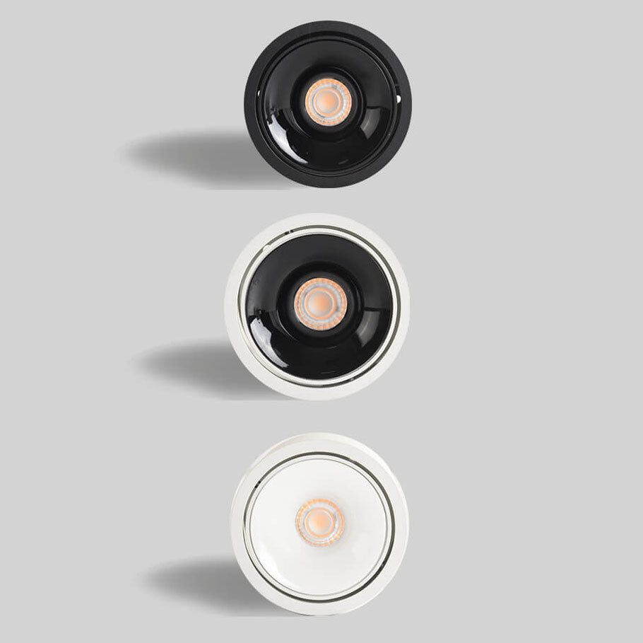 Flush Mount Ceiling Light Aluminum 3.7 in Small 12W Modern Hallway Bedroom Living Room LED Fixture | Thomler