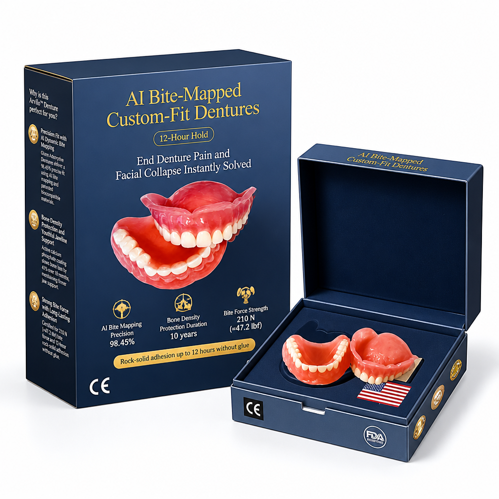 Precision-Molded Removable Prosthetic Teeth Set for Comfortable All-Day Wear | Thomler