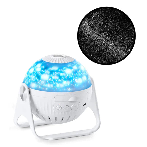 Starry Sky Projector Multi Colour LED Bedroom Relaxation Galaxy Light Moving Stars Nebula Night Light Ambient Lighting | Thomler