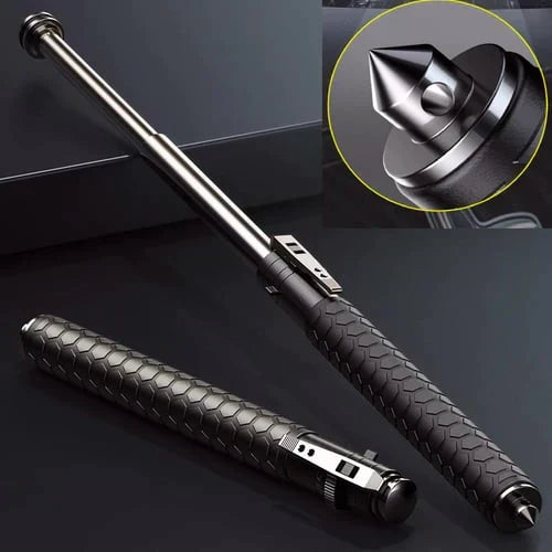 Collapsible Support Cane with Push-Button Release, Adjustable Height & Wrist Loop for Seniors, Travel & Recovery | Thomler