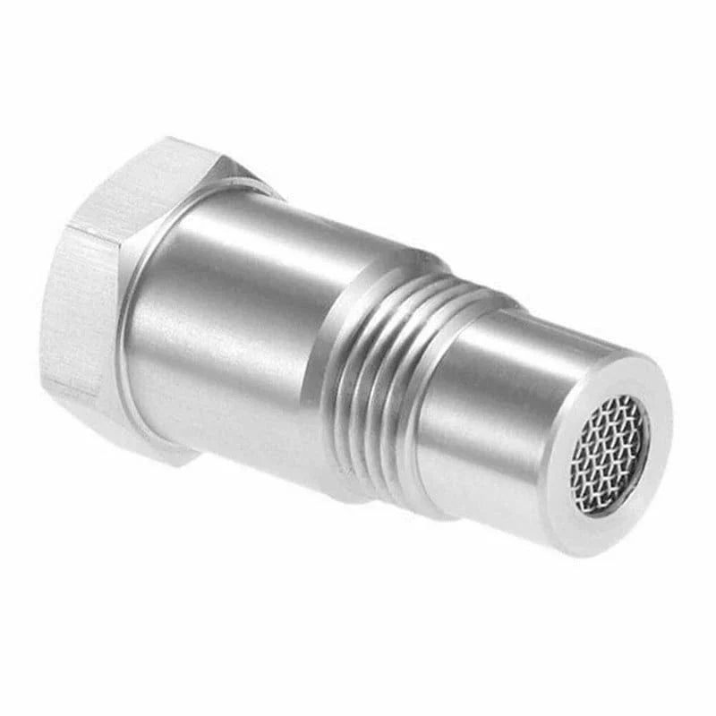 Automotive Downstream O2 Sensor Spacer with Mini Cat Converter – M18×1.5 Thread CEL Eliminator for Modified Exhaust Systems | Thomler