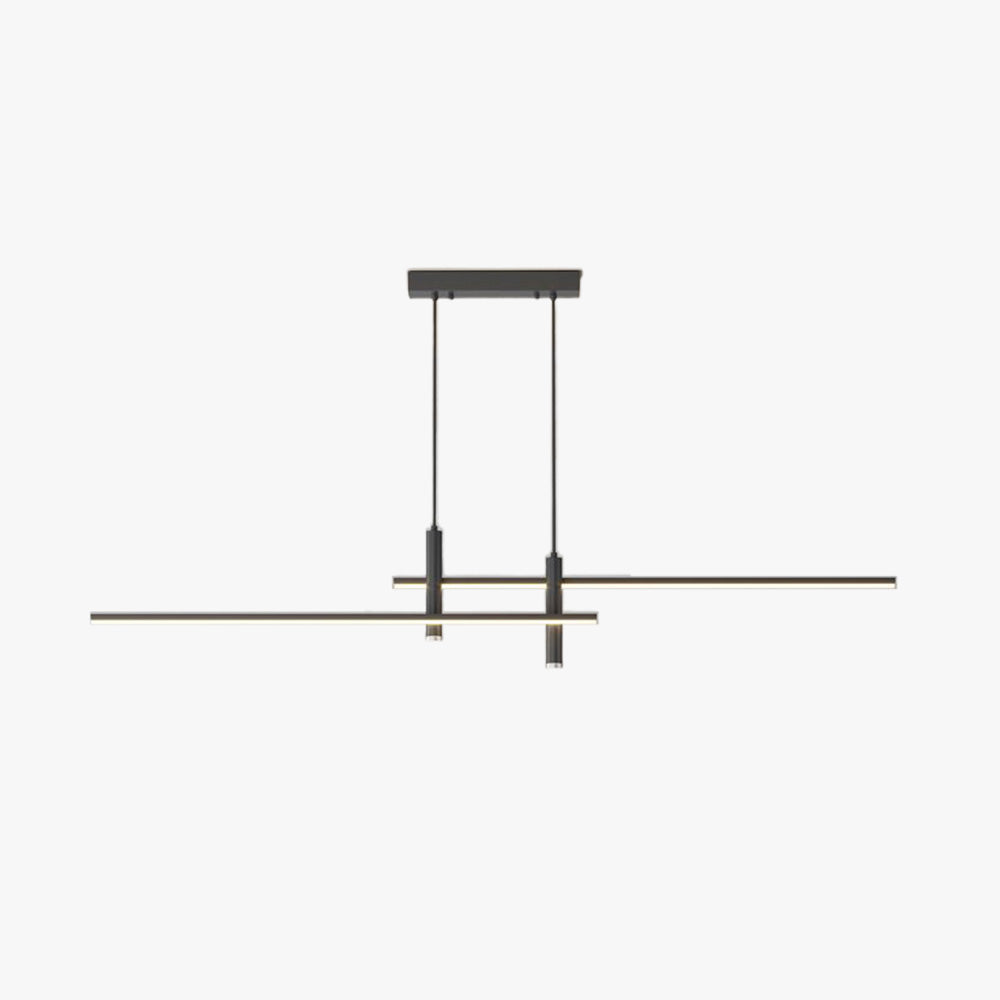 Industrial Bar Spotlight Fixture for Dining & Kitchen Islands | Adjustable Hanging Track Luminaire | Thomler