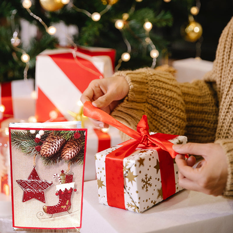 Musical Holiday Greeting Card Assortment – 12 Designs with Built-In Melodies for Festive Season | Thomler