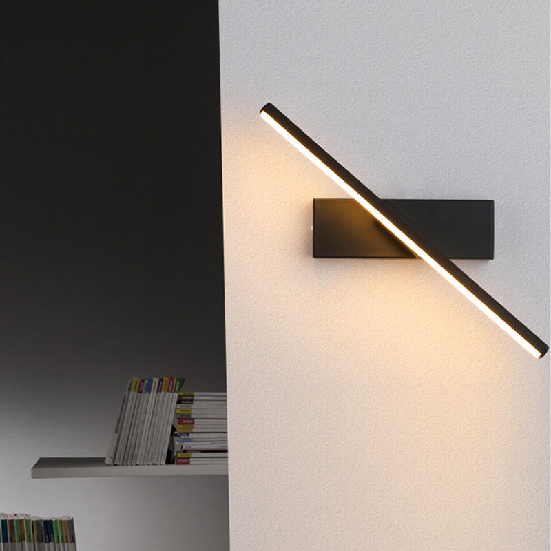 Rotating LED Wall Light Fixture for Bedroom Hallway Contemporary Sconce | Thomler