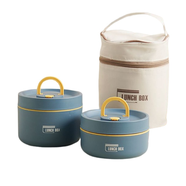 Insulated Stainless Steel Lunch Box with Leak-Proof Seal for Work, School & Travel | Keeps Food Hot for Hours | Double-Wall Food Container | Thomler