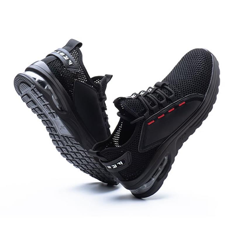 Steel Toe Work Shoes for Men & Women – Breathable Mesh Safety Sneakers with Slip-Resistant Sole & Puncture-Proof Protection for | Thomler