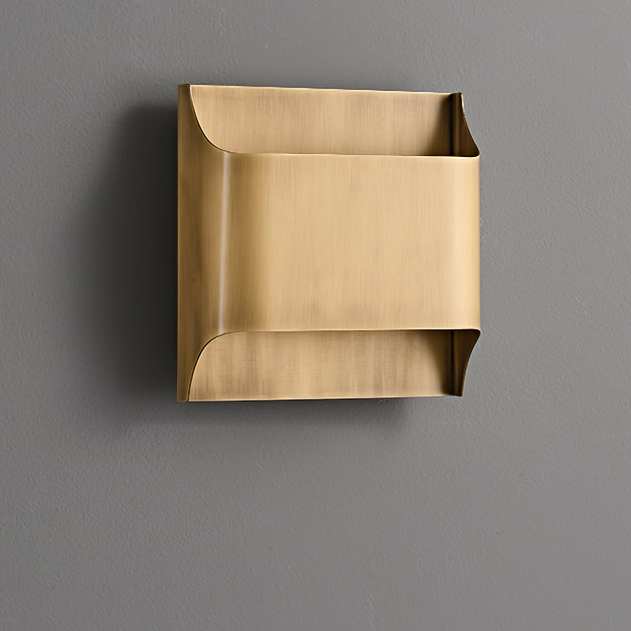 Wall Sconce Brass 9.8 in x 9.8 in Indoor LED G9 E14 Light Fixture Modern Living Room Bedroom Accent Lighting | Thomler