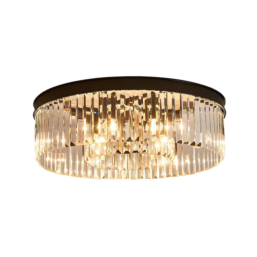 Ceiling Lamp Iron Crystal 40.0 cm Gold Living Room Hallway Bedroom Lighting Fixture | Thomler