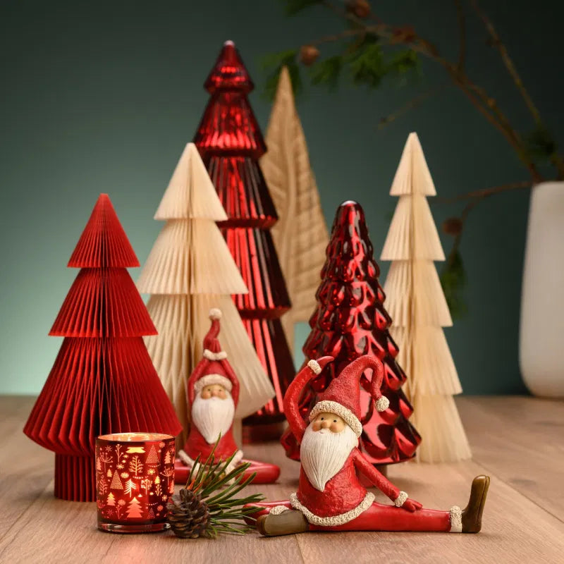Folding Paper Decoration Tree – Collapsible Honeycomb Structure for Parties & Seasonal Displays | Thomler