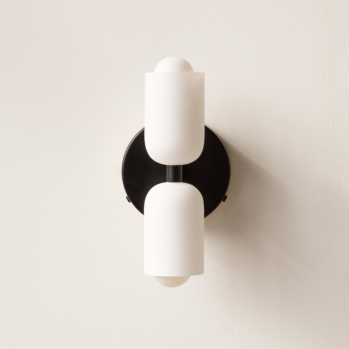 Cylindrical Acrylic Wall Sconce with Dual-Direction Glow for Bedroom & Hallway | Thomler