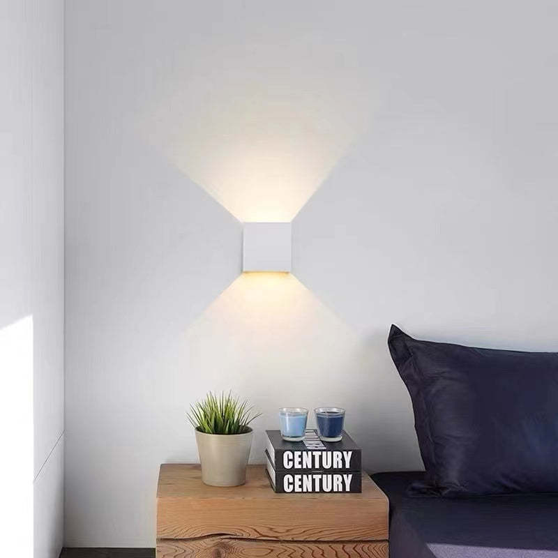 Adjustable Cube LED Outdoor Wall Light for Patio & Entryway | Thomler