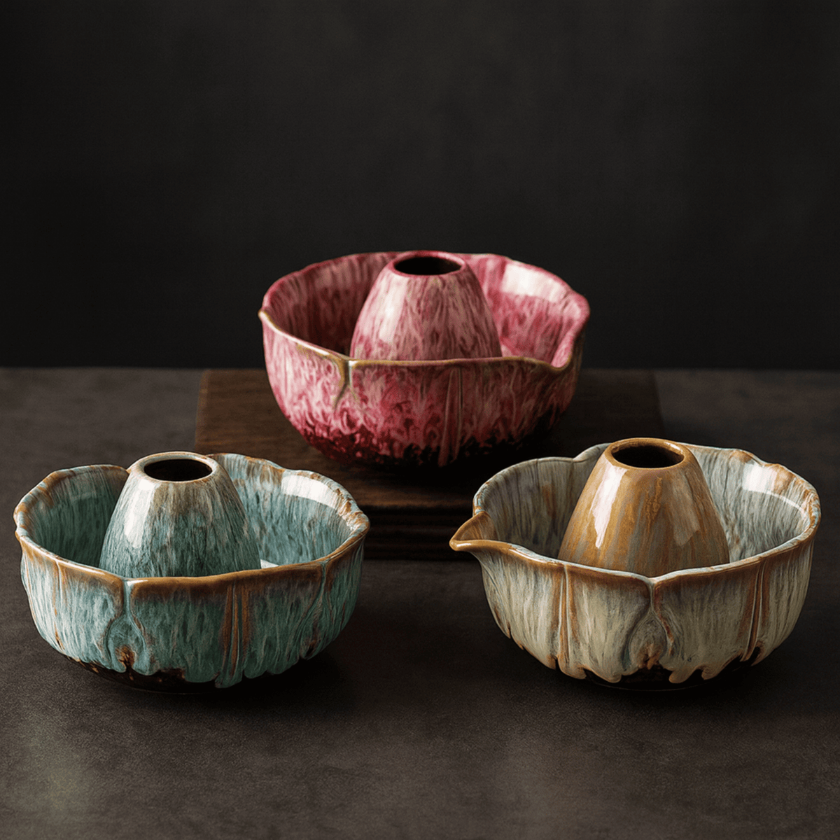 Ceremonial Matcha Tea Set – 8-Piece Handmade Ceramic & Bamboo Collection with Bowl, Whisk & Accessories | Thomler