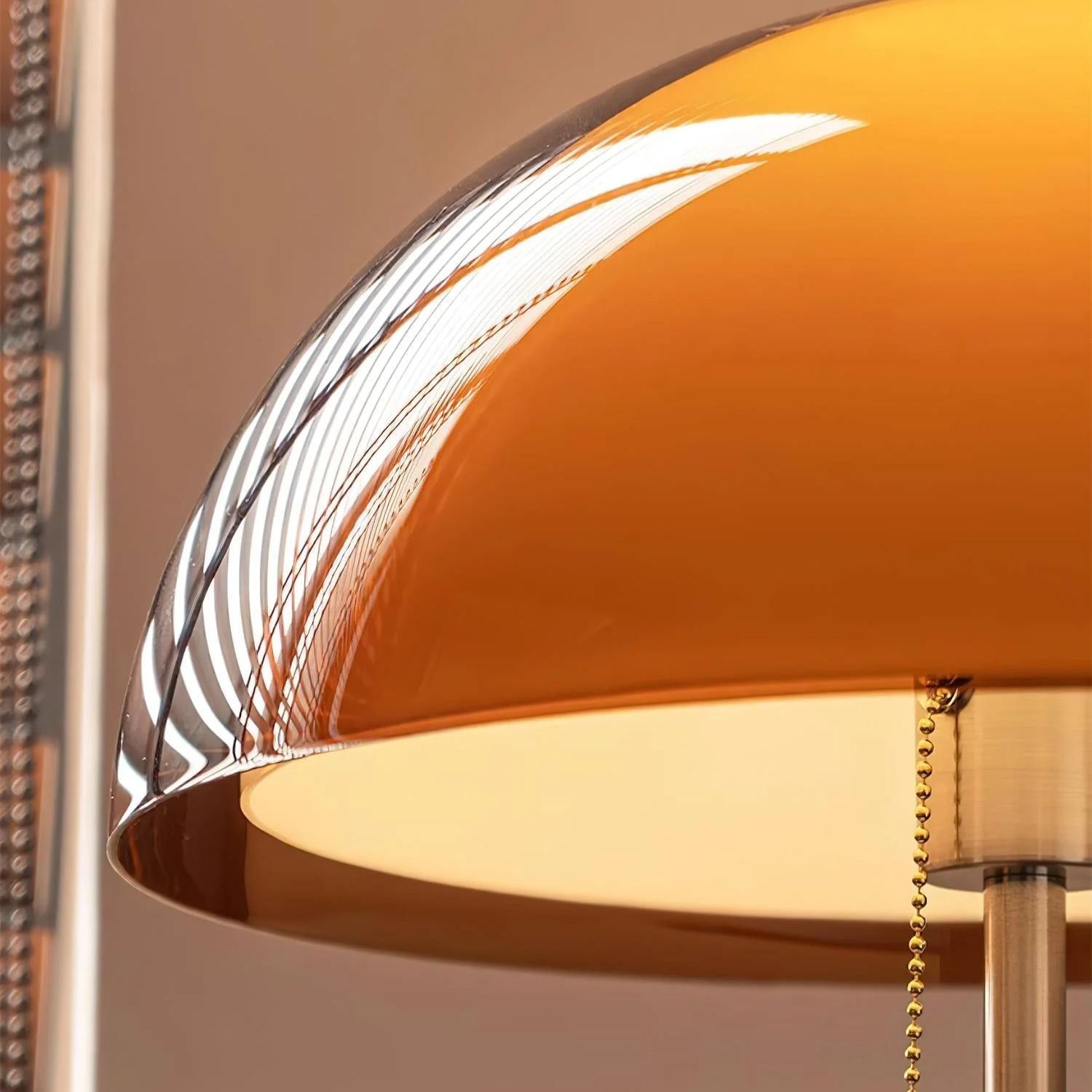 Floor Lamp Wood Metal Amber 160.0 cm Living Room Reading Light Retro Modern Mood Lighting | Thomler