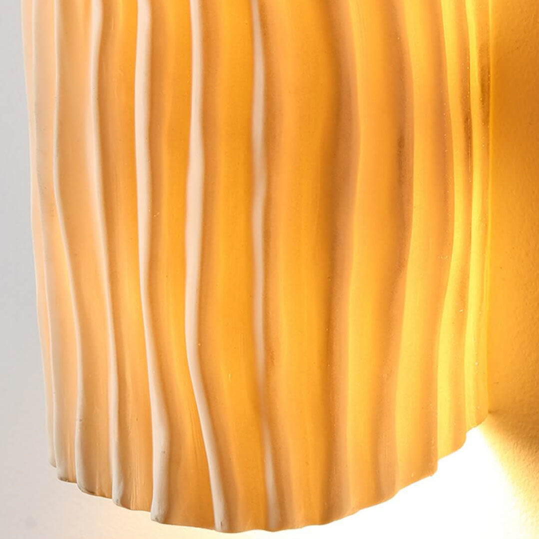 Wall Lamp Resin 10.2 in Up-Down Lighting Modern Bedroom Living Room Study Fixture | Thomler