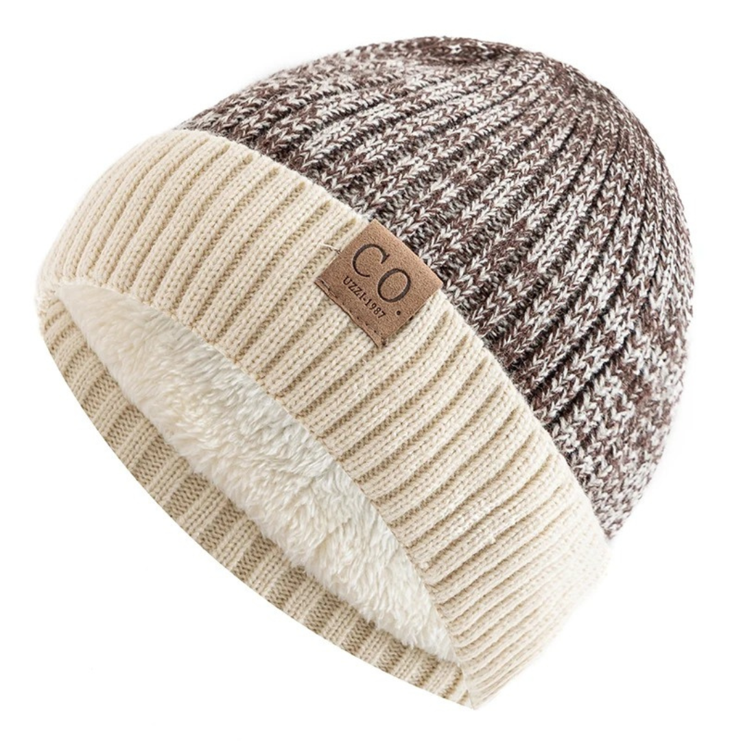 Fleece-Lined Knit Winter Beanie Hat for Men & Women – Warm Thermal Skull Cap – Cold Weather Headwear for Outdoors & Everyday | Thomler