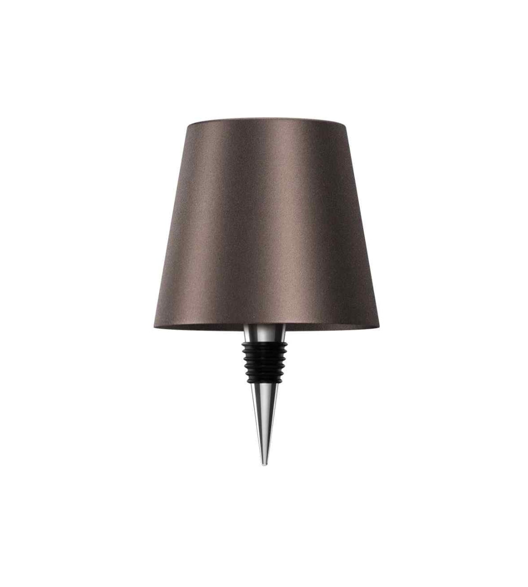 Rechargeable LED Bottle Lamp Adapter for Wine Bottles & Decorative Glass | Cordless Ambient Light Base for Home Decor & Dining | Thomler