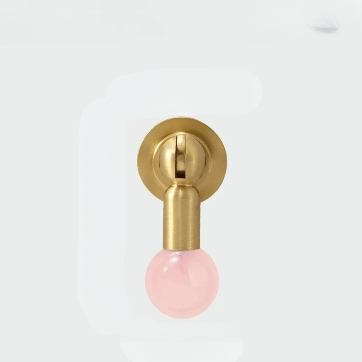Decorative Brass & Crystal Knob for Cabinet Doors, Drawers & Furniture – Polished Hardware Pull Handle | Thomler