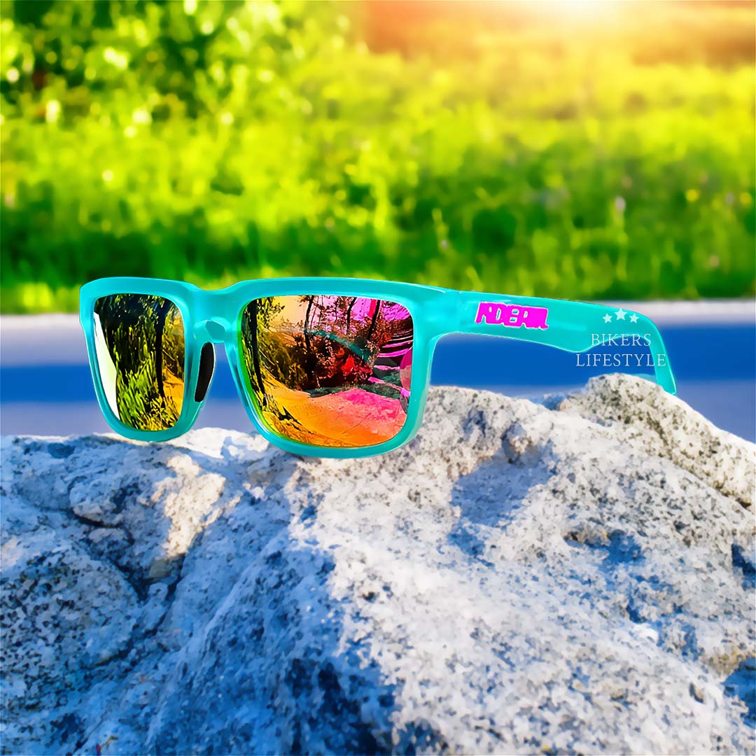 Polarized Riding Sunglasses with Blue Light Filter & UV400 Protection for Motorcycle & City Driving | Thomler