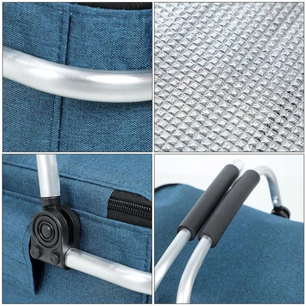 18L Collapsible Insulated Cooler Bag – Foldable Thermal Tote for Picnics, Camping & Beach Trips | Thomler