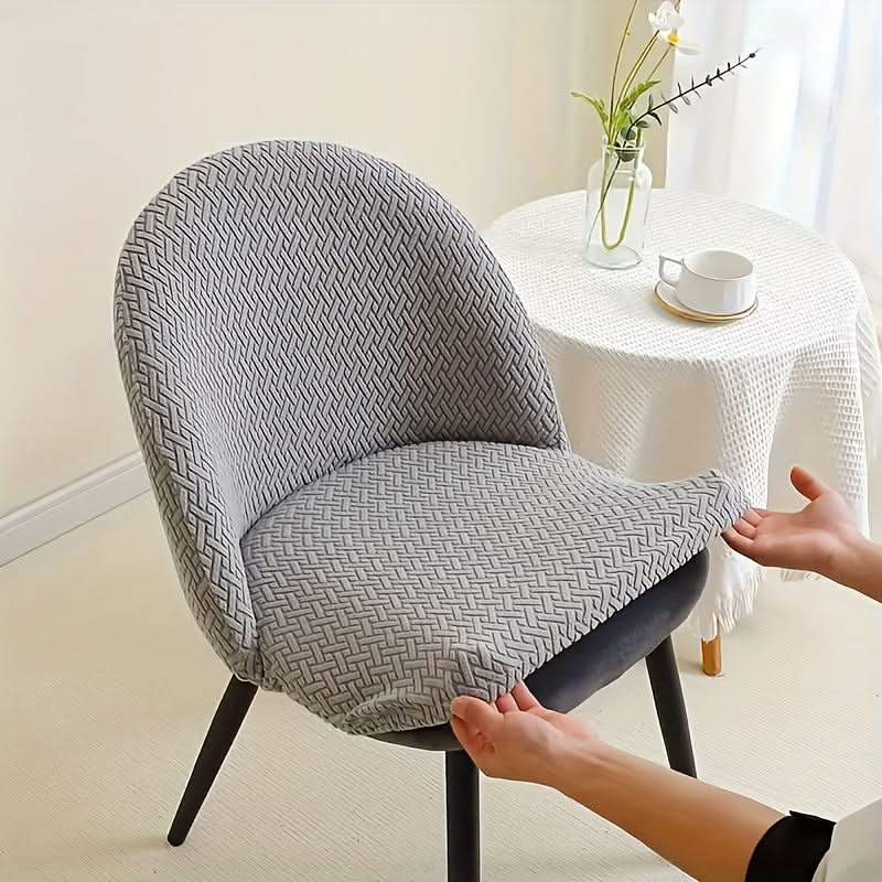 Stretch Dining Chair Slipcovers - Removable Washable Seat Protectors for Kitchen & Dining Room Furniture, Fitted Elastic Chair Covers for | Thomler