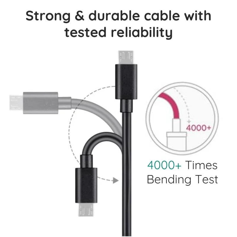 High-Speed Micro USB Charging Cable – 10 Foot Extended Reach for Android Phones, Tablets, Cameras & More | Thomler