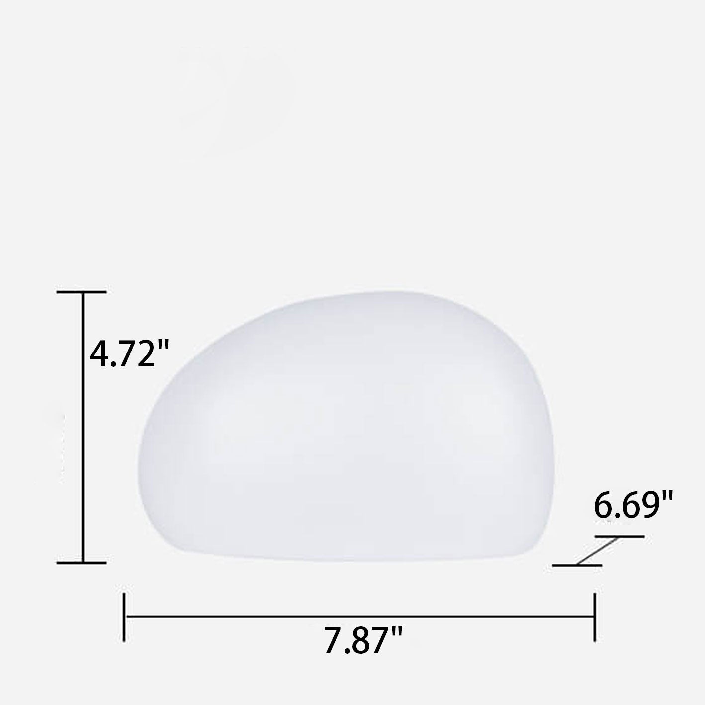 Outdoor Wall Light PE 0.5W Solar White 7.87 in Modern Patio Garden Pathway LED Fixture | Thomler