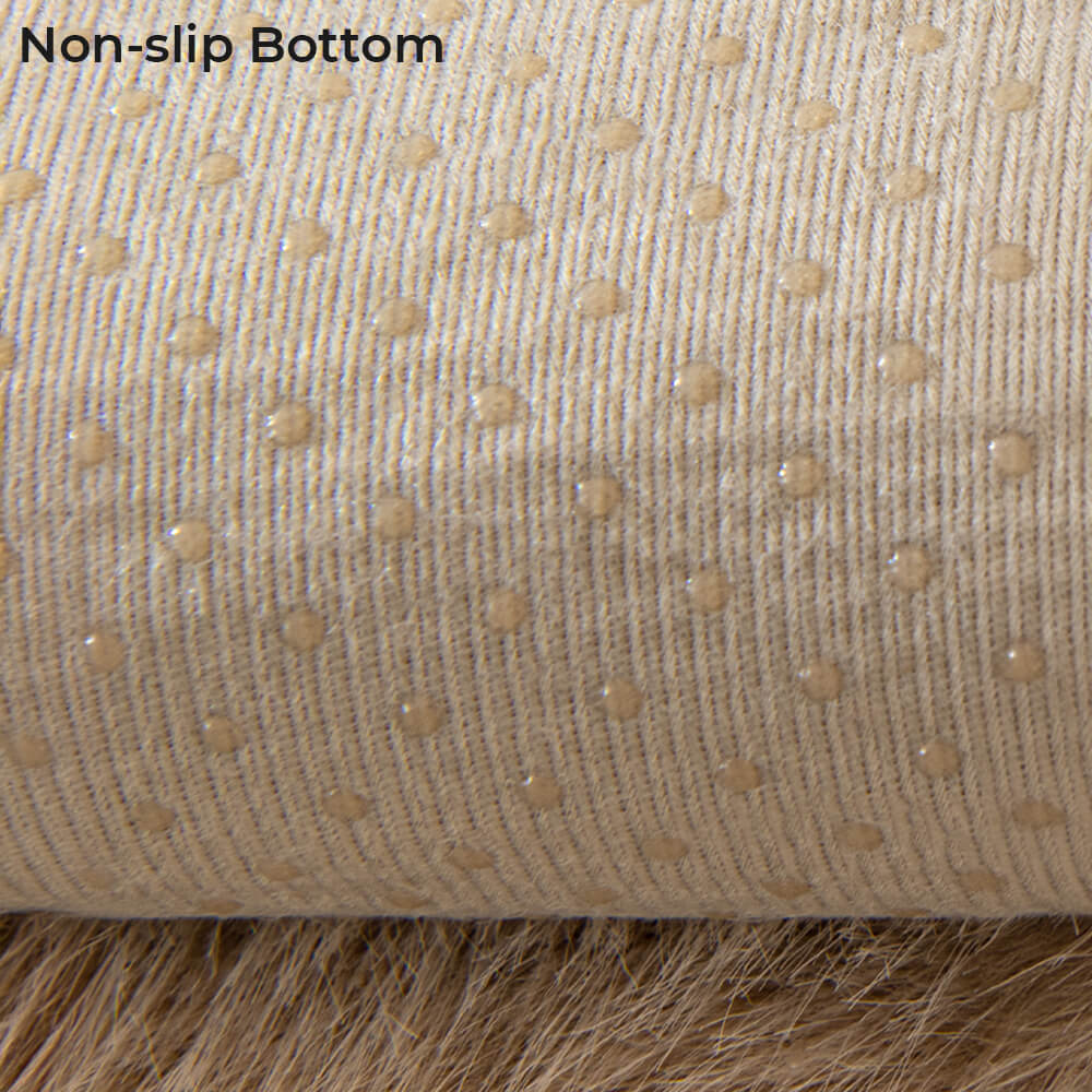Plush Faux Mink Couch Protector with Grip-Back – Furniture Throw for Living Room Sofa Loveseat Chair Sectional | Thomler
