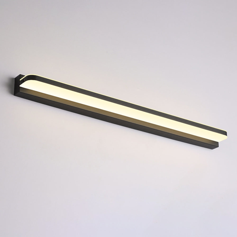 Contemporary Rectangular LED Vanity Light Fixture for Bathroom & Bedroom | Modern Metal Sconce with Adjustable Color Temperature | Thomler
