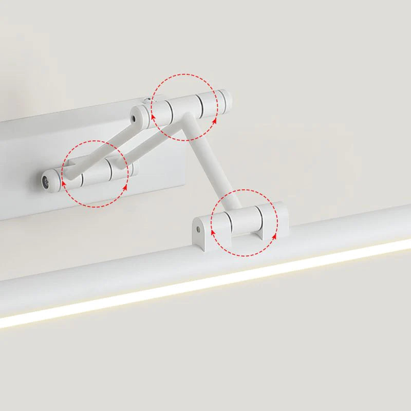 Adjustable Linear Wall Sconce LED Modern Minimalist Indoor Lighting Fixture for Hallway Bedroom Bathroom | Thomler