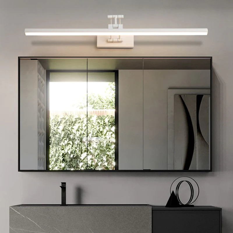 Adjustable Linear Wall Sconce LED Modern Minimalist Indoor Lighting Fixture for Hallway Bedroom Bathroom | Thomler