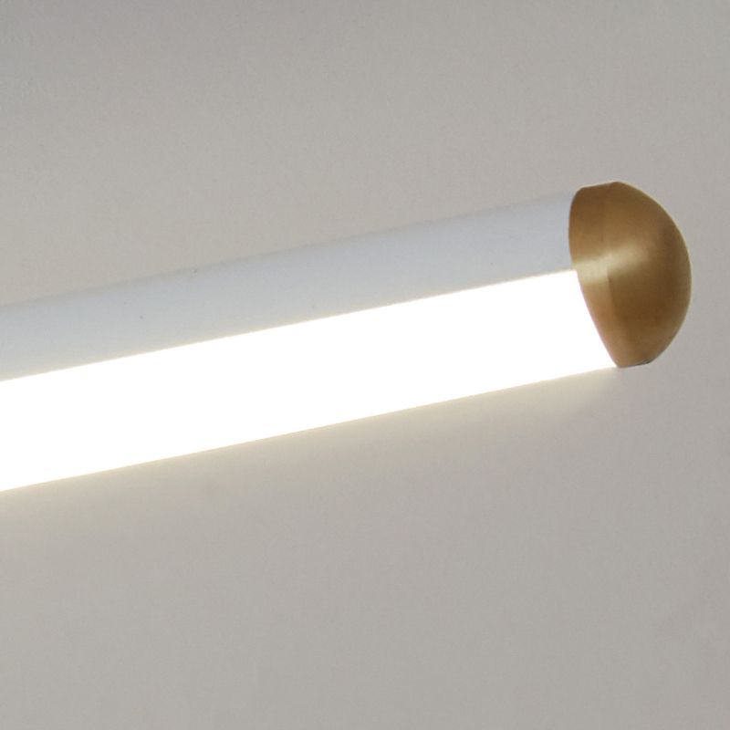 Sleek LED Flush Mount Ceiling Light for Bedroom Living Room Kitchen Hallway Modern Linear Panel Fixture with Silicone Diffuser | Thomler