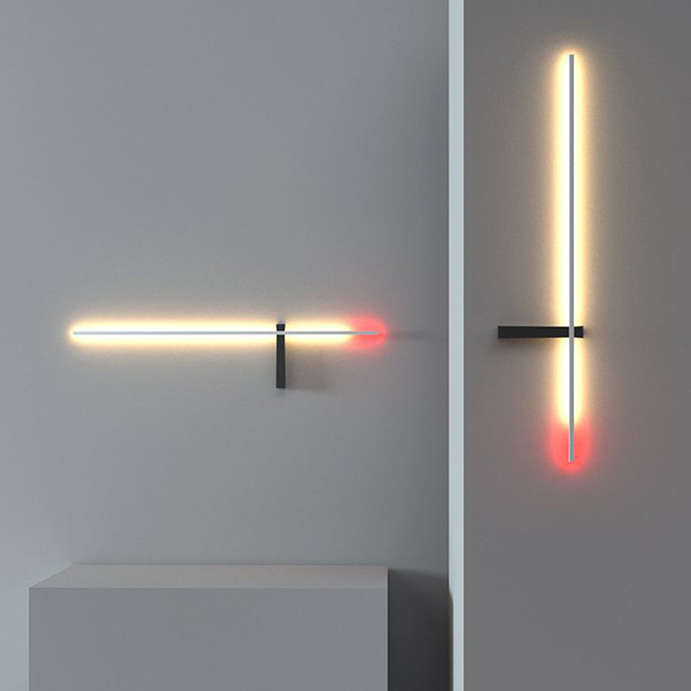 Dual-Tone Linear LED Wall Sconce – Modern Metal & Acrylic Light for Dining Rooms, Living Rooms & Home Offices | Thomler